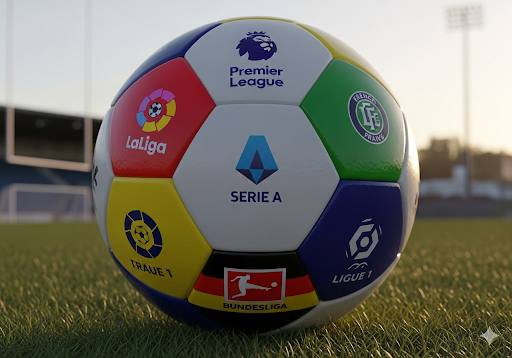 NCAA冠军奖杯与橄榄球